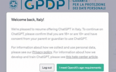 Cnil italienne : Violation de la vie privée par ChatGPT