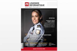 En couverture, Sophie Lambert, lieutenant-colonel au COMCYBER-MI.