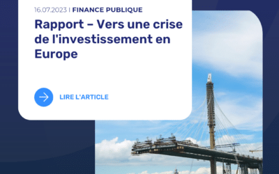 Crise de l’investissement en Europe: Marchés de capitaux ne couvrent qu’un tiers des besoins de l’UE